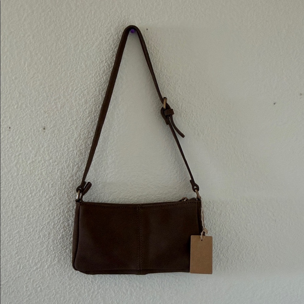 Brandy melville Brown Fringe Shoulder Bag - Picture 2 of 2